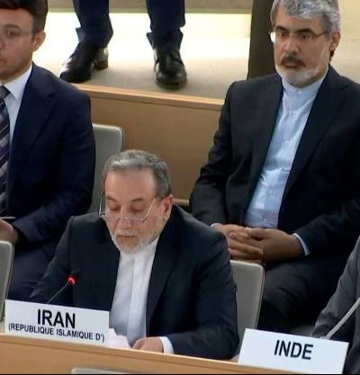 Eu sou Abbas Araghchi Ministro das Relações Exteriores do Irã uma nação que ama a paz